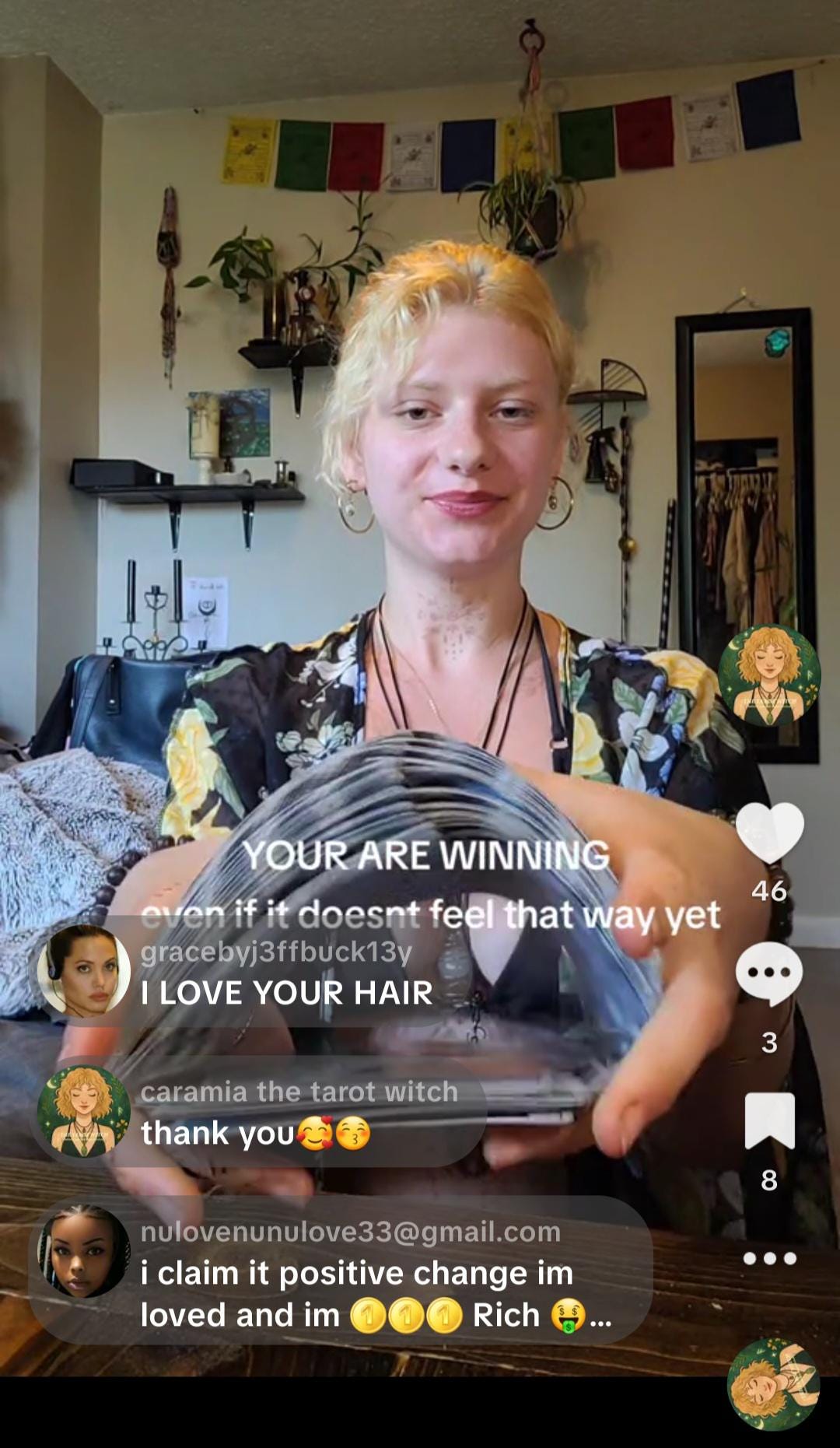 Custom tarot reading