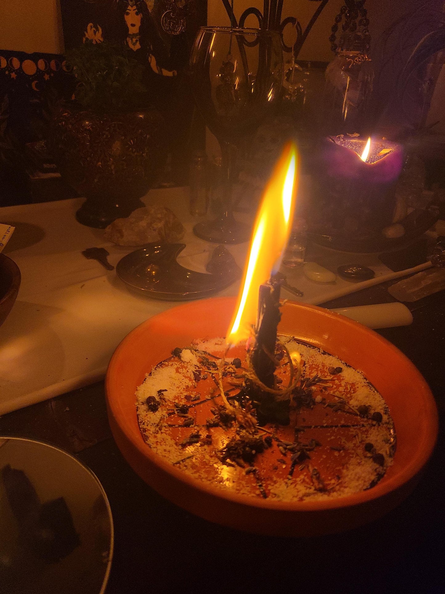 Custom candle spell