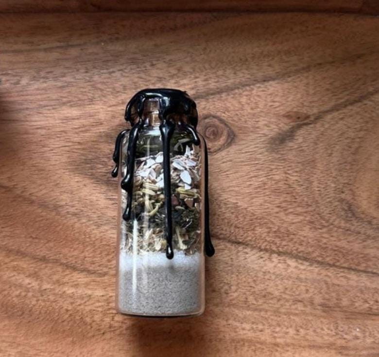 Baneful spell jar