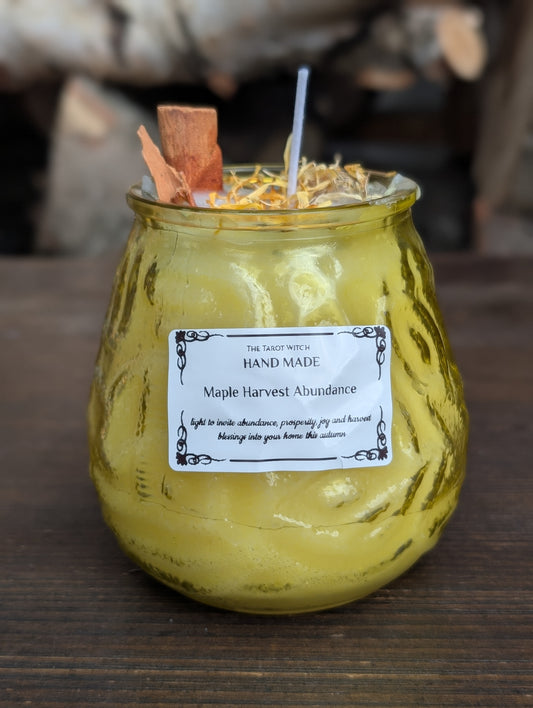 Maple Harvest Abundance Candle
