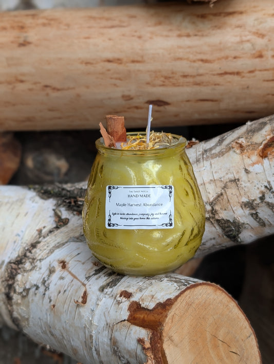 Maple Harvest Abundance Candle